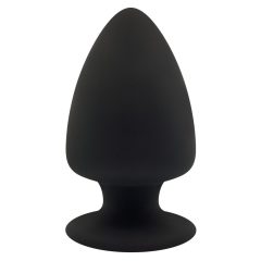 Silexd M - prispôsobivé análne dildo - 11cm (čierne)