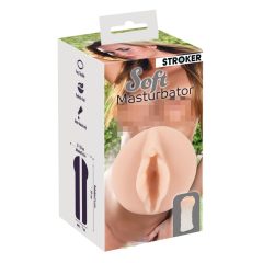   STROKER Soft - realistický masturbátor na umelú kundičku (prírodný)
