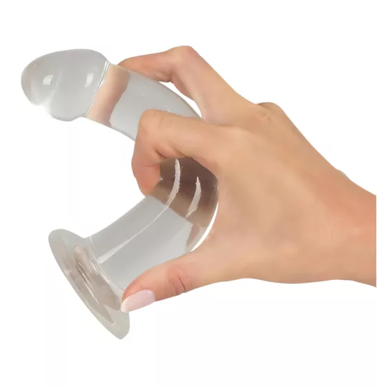 Crystal Clear - análna dildo sada - 3 diely - priehľadné