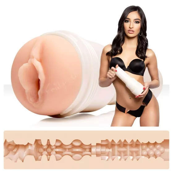 Fleshlight - masturbátor pre mužov - realistická vagína - telesná farba