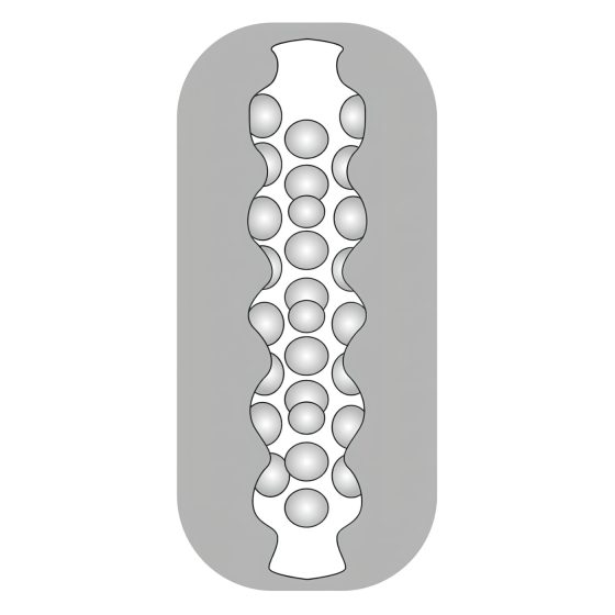 STROKER Speed - masturbátor zadoček - priehľadný