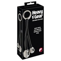   You2Toys Heavy Gear - análna hmotnosť s krúžkom (čierna)