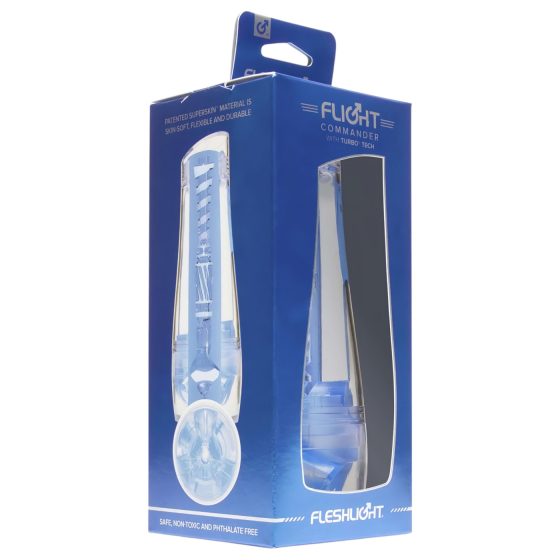Fleshlight Flight Commander - masturbátor s podtlakom - modrý