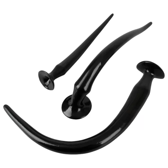 You2Toys - análny kolík sada 3 ks - extra dlhý - čierny