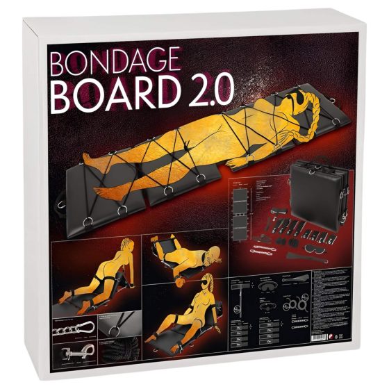You2Toys Bondage Board 2.0 - prenosná súprava pre ľahké bondage zážitky