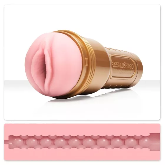 Fleshlight GO - masturbátor vagina - tréningová jednotka - ružová