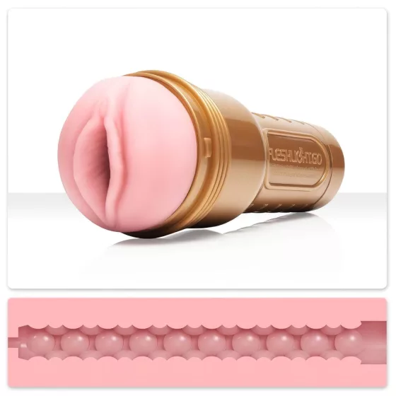 Fleshlight GO Stamina Training Unit Lady - kompaktná vagína (ružová)