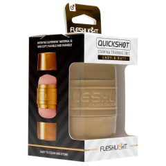   Fleshlight - masturbátor Quickshot Stamina Training - vagína a anál - ružová