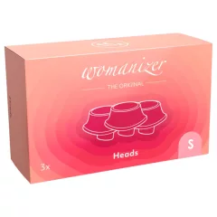   Womanizer Premium Eco - náhradné sacie nadstavce - ružové - 3 ks