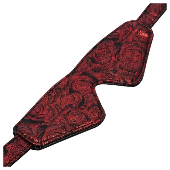 Päťdesiat odtieňov sivej - očná maska (čierno-červená)