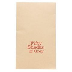   Fifty shades of grey - klipy na bradavky s golierom (čierno-červené)