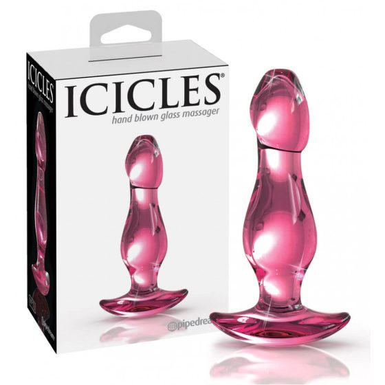 Pipedream Icicles No. 73 - análny kolík v tvare penisu (ružový)
