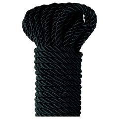 Fetish Silky Rope - Shibari lano - 10m (čierne)