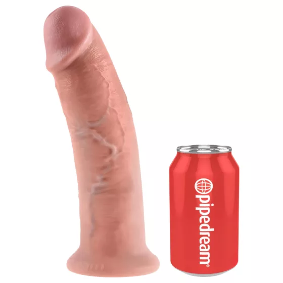 King Cock - realistický dildó s prísavkou - 25 cm - naturálna farba