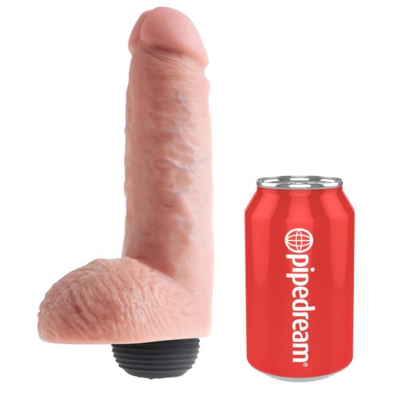 Král Cock 8 - realistický striekajúci dildo (20 cm) - naturel