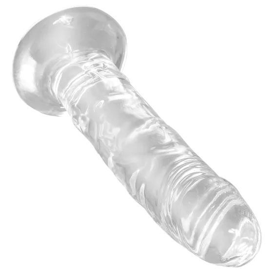 King Cock Clear 6 - dildo s prísavkou (17,8 cm)