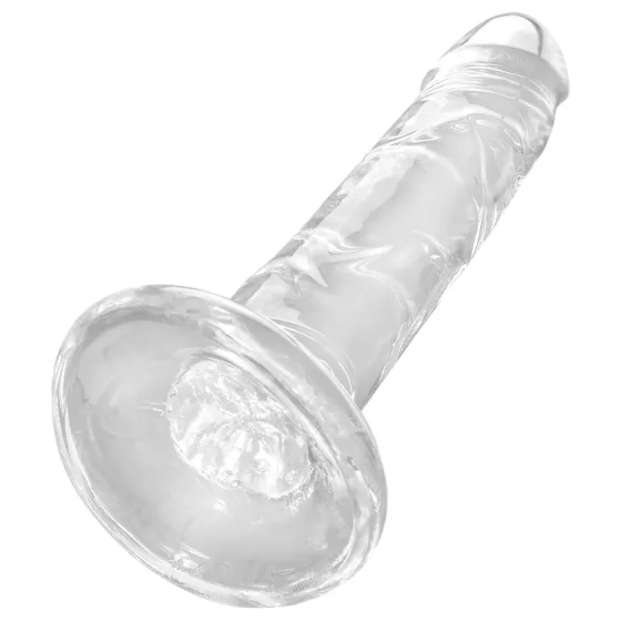 King Cock Clear 6 - dildo s prísavkou (17,8 cm)