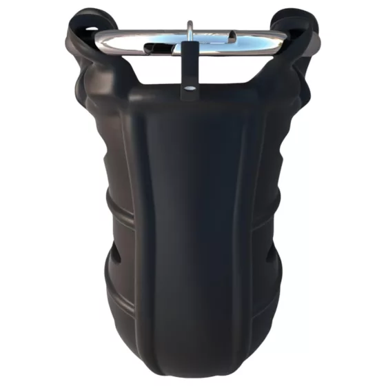 C-Ringz - penisový klietka - silikón - čierna