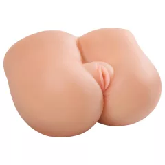   Pipedream - Fuck Me Silly Petite - vagína a anál masturbátor (naturálna farba)