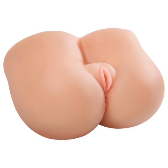 Fuck Me Silly Petite - vagína & anál masturbátor (telová farba)
