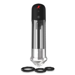 PDX Blowjob - automatická pumpa na penis s perami (čierna)