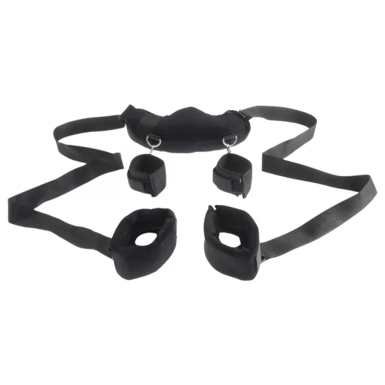 Fetish Position Master - BDSM putá set - čierna
