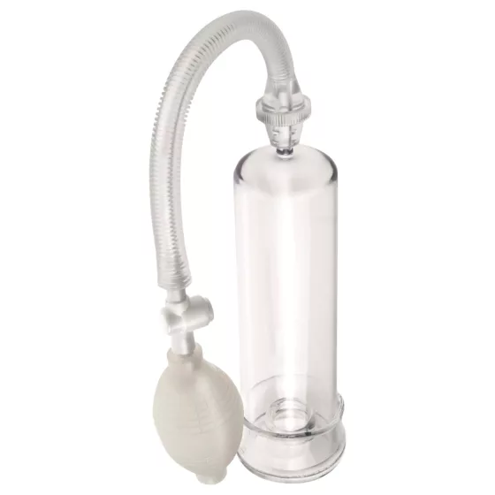 Pipedream - Pump Worx Beginner's - vákuová pumpa na penis (priesvitná)