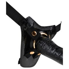 Fetish Fantasy - čierny popruh pre pripínacie pomôcky