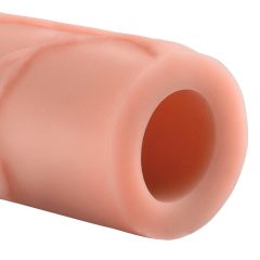  X-TENSION Perfect 2 - realistický návlek na penis (20,3cm) - prírodný
