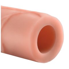   X-TENSION Perfect 3 - realistický návlek na penis (22,8cm) - prírodný