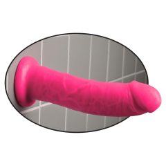   Pipedream Dillio 8 inch - realistické dildo s prísavkou (20cm) - ružové