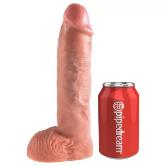King Cock - dutý strapon dildó - 25 cm