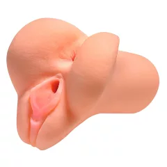   PDX Pick Your Pleasure - 2v1 realistický masturbátor (prírodný)