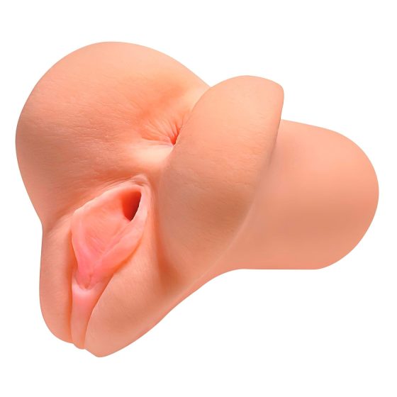 PDX Vyber si svoje potešenie - 2v1 realistický masturbátor (prírodný)