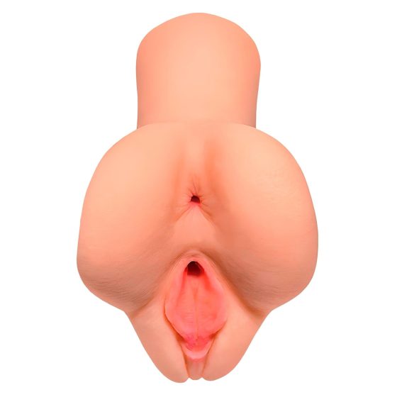 PDX Vyber si svoje potešenie - 2v1 realistický masturbátor (prírodný)