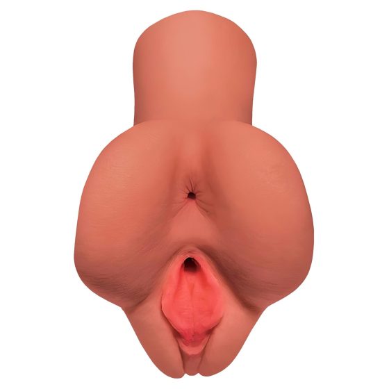 PDX Pick Your Pleasure - 2v1 vagína a zadok masturbátor (prirodný)