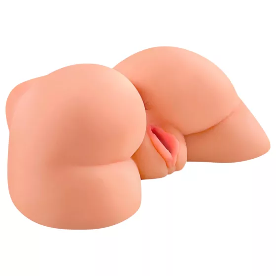 PDX Perfect Ass - realistický masturbátor torzo - prírodná farba