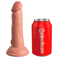   King Cock Elite 6 - realistický dildo s prísavkou - 15 cm - telová farba