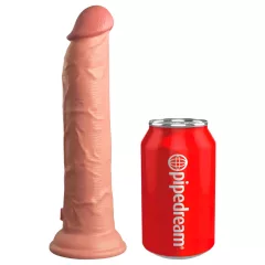   King Cock Elite 9 - realistický dildó s prísavkou - 23 cm - telová farba
