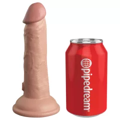   King Cock Elite Beginner's - nasadzovací dildo - realistické - silikón/natúr