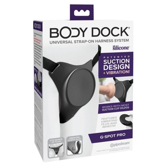 Body Dock G-Point Pro - nabíjacie spodky pre pripínacie produkty (čierne)
