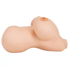   PDX Big Titty - realistický torzo s veľkými prsiami - telová farba