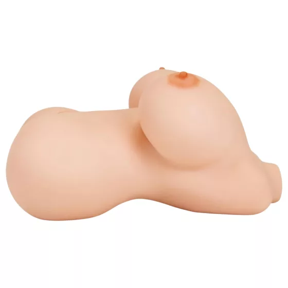 PDX Big Titty - realistický torzo s veľkými prsiami - telová farba