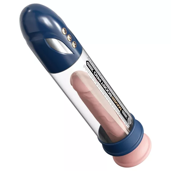Pipedream - Pump Worx - automatická vákuová pumpa na penis (modrá)