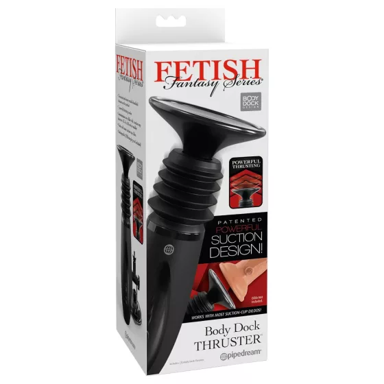 Fetish Fantasy - dildo adaptér s prísavkou - čierny