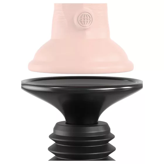 Fetish Fantasy - dildo adaptér s prísavkou - čierny