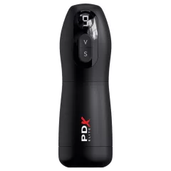   PDX Suck-O-Matic - masturbátor automatický akumulátorový - čierny