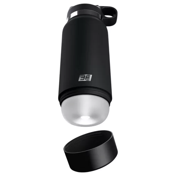 PDX - Fap Flask Thrill Seeker - masturbátor v fľaši (čierny)