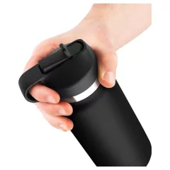   PDX - Fap Flask Thrill Seeker - masturbátor v fľaši (čierny)