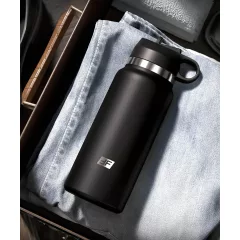   PDX - Fap Flask Thrill Seeker - masturbátor v fľaši (čierny)